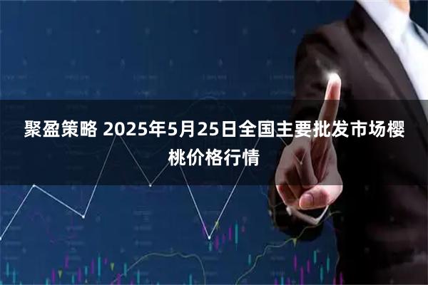 聚盈策略 2025年5月25日全国主要批发市场樱桃价格行情